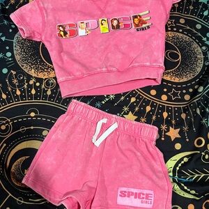 Spice Girls Pink Kids Matching Set